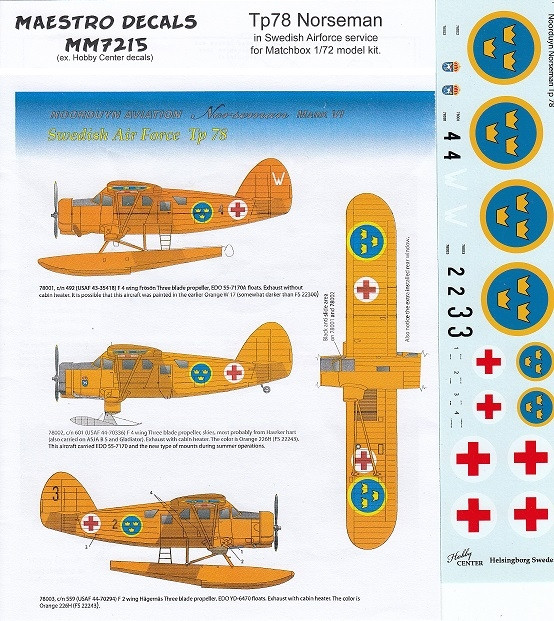Tp78  Norseman in Swedish AF