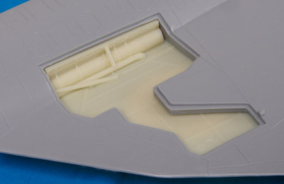 SAAB 37 Viggen hjulhus (Esci/Airfix)