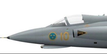 J35E/F/J 35 Draken sen huv x 2 vacuform