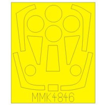 SAAB 32 Lansen paint mask (TAR)