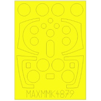 SAAB 37 Viggen canopy målningsmask (TAR)