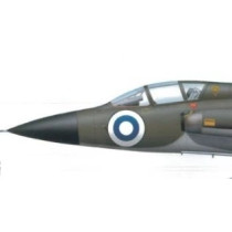 J35A/B/D Draken tidig huv x 2 vacuform