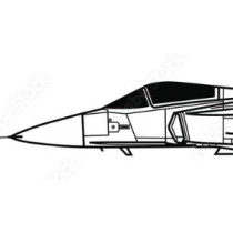 JAS39A/C Gripen huv x 2 vacuform