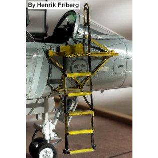 SAAB JAS39 Gripen stege MÅLAD