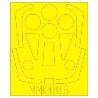 SAAB 32 Lansen paint mask (TAR)