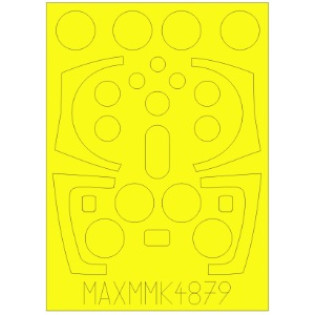 SAAB 37 Viggen canopy målningsmask (TAR)