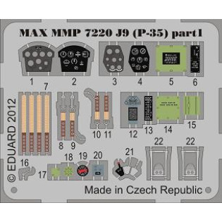 Seversky P-35 SwAF J9 detalj set, se info