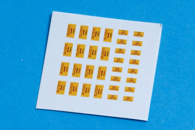 FARA signs, older style 1/72 & 1/48