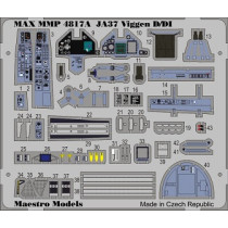 SAAB JA37 Viggen D/DI cockpit details (TAR)