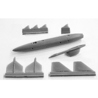 2 × Rb04E missiles w. launchers SAAB AJ37 & SH37 Viggen