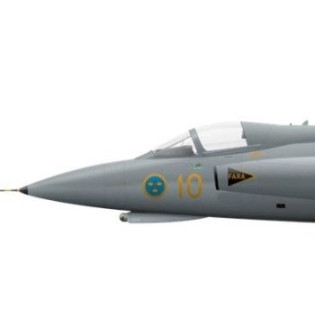 J35E/F/J Draken late canopy x 2 vacuform