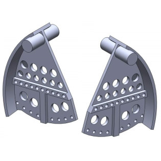 SAAB 105 Sk60 air brakes 3D print