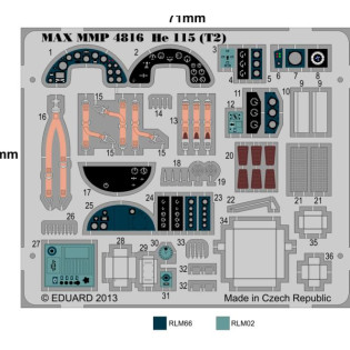 Heinkel He115 detail set for Special Hobby