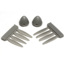 2 x Mosquito 4-blade propellers