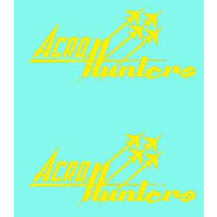 Acro Hunters nose emblems 1/72